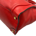 Load image into Gallery viewer, Celine Red Leather Luggage Shopper Bag
