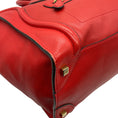 Load image into Gallery viewer, Celine Red Leather Luggage Shopper Bag

