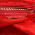 Load image into Gallery viewer, Celine Red Leather Luggage Shopper Bag
