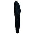 Load image into Gallery viewer, The Attico Black Logo Embossed Crewneck Fleece Sweatshirt and Carter Lounge Pants
