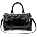 Load image into Gallery viewer, Chanel Vintage Black Patent Timeless Boston Bag
