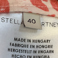 Load image into Gallery viewer, Stella McCartney Ivory / Orange Heart Print Silk Blouse
