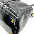 Load image into Gallery viewer, Chanel Vintage Black Patent Timeless Boston Bag
