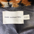 Load image into Gallery viewer, Mary Katrantzou Tan / Black Faux Fur Jacket
