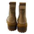 Load image into Gallery viewer, See by Chloe Beige Polished Leather Cap Toe Pull On Ankle Boots
