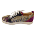 Load image into Gallery viewer, Christian Louboutin Purple / Gold Multi Louis Junior Sneakers
