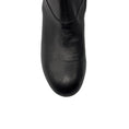 Load image into Gallery viewer, Sarah Flint Black Tall Leather Flat Boots

