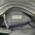Load image into Gallery viewer, Balenciaga Grey Perforated Leather Mini City Bag
