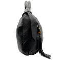 Load image into Gallery viewer, Gucci Black Leather Hobo Bag with Tassel and Bamboo
