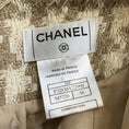 Load image into Gallery viewer, Chanel Beige / Ivory 2008 Houndstooth Tweed Skirt
