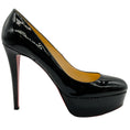 Load image into Gallery viewer, Christian Louboutin Black Patent Leather Platform Pumps
