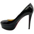 Load image into Gallery viewer, Christian Louboutin Black Patent Leather Platform Pumps
