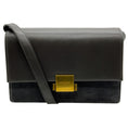 Load image into Gallery viewer, Saint Laurent Grey Leather / Suede Bellachasse Medium Shoulder Bag

