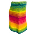 Load image into Gallery viewer, The Elder Statesman Rainbow Multi Cashmere Knit Mini Skirt
