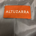 Load image into Gallery viewer, Altuzarra Taupe Crinkled Double Breasted Blazer Jacket
