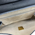 Load image into Gallery viewer, Chloe Black Leather Drew Small Saddle Bag
