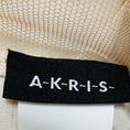 Load image into Gallery viewer, Akris Ivory / Beige Mesh Tulle Trimmed Pleated Sleeveless Silk Blouse
