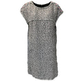 Load image into Gallery viewer, Chanel Black / White Multi Sequined Tweed Dress

