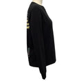 Load image into Gallery viewer, Chanel Black Cotton Long Sleeve Pharrell Wish List Tee Shirt
