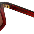 Load image into Gallery viewer, Bottega Veneta Red / Gold BV10055 Sunglasses
