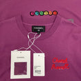 Load image into Gallery viewer, Chanel Purple Cotton Long Sleeve Pharrell Wish List Tee Shirt
