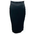 Load image into Gallery viewer, Dolce & Gabbana Black Stretch Satin Pencil Skirt

