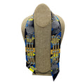 Load image into Gallery viewer, Hermes Blue Multi Les Brandebourgs Print Silk Twilly Scarf
