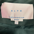 Load image into Gallery viewer, Alyx Black Flared Zip Front High Low Blazer Jacket

