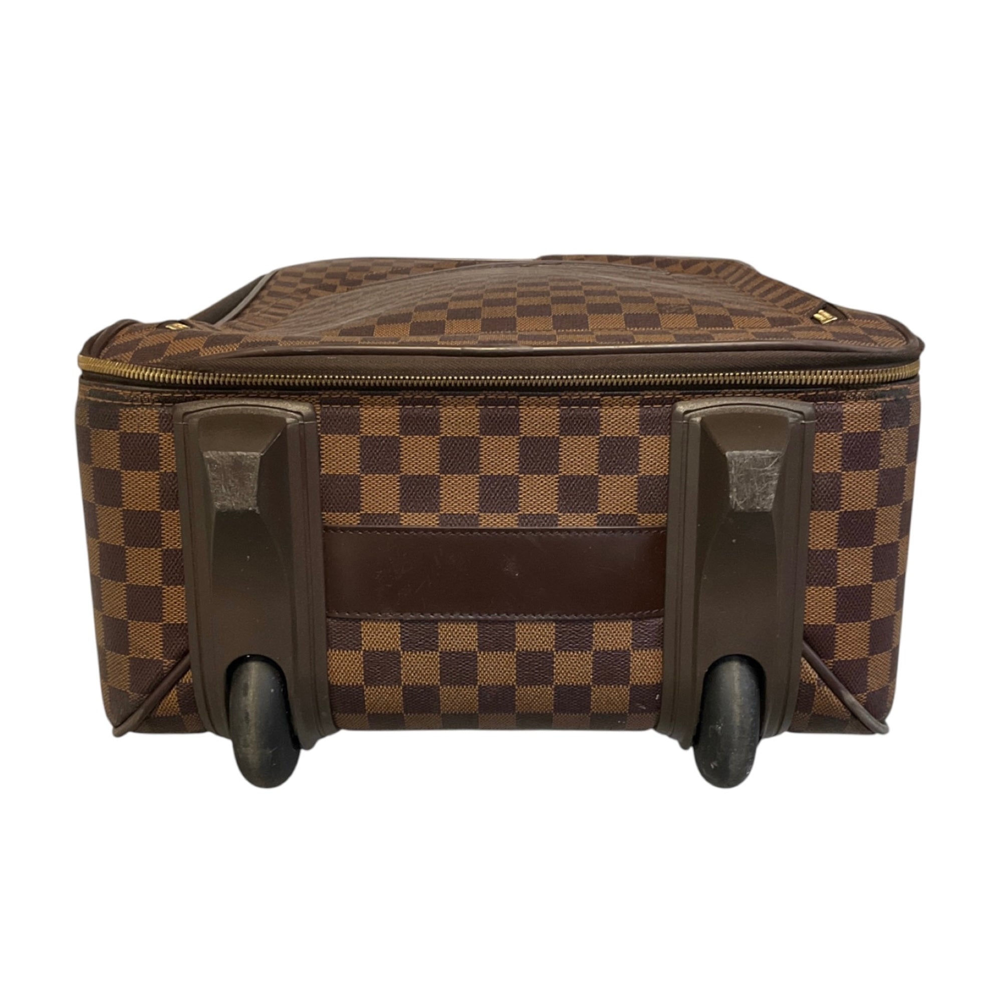 Louis Vuitton Brown Pegase 55 Damier Ebene Travel Rolling Suitcase