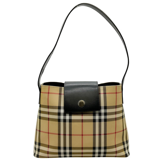 Burberry Beige / Black Nova Check Shoulder Bag
