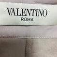Load image into Gallery viewer, Valentino Roma Vintage Lilac Faux Pearl Embellished Petal Applique Short Sleeved Eyelet Jacket
