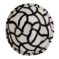 Load image into Gallery viewer, Philip Traecy Ivory / Black Abstract Print Wool Hat
