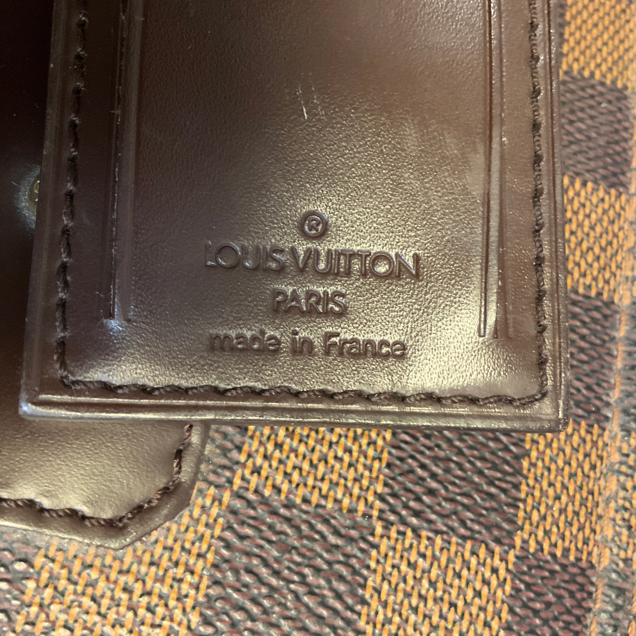 Louis Vuitton Brown Pegase 55 Damier Ebene Travel Rolling Suitcase