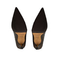 Load image into Gallery viewer, Jimmy Choo Brown Ostrich Skin Leather Embossed Pointed Toe Pumps
