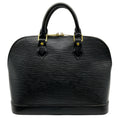 Load image into Gallery viewer, Louis Vuitton 2005 Black Epi Leather Alma PM

