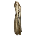 Load image into Gallery viewer, Saloni Gold Jena Sequin Embellished Midi Cocktail Dress
