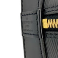 Load image into Gallery viewer, Louis Vuitton 2005 Black Epi Leather Alma PM
