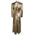 Load image into Gallery viewer, Saloni Gold Jena Sequin Embellished Midi Cocktail Dress
