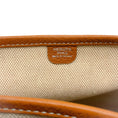 Load image into Gallery viewer, Hermes Beige / Cognac Toile / Clemence Leather Evelyne III GM
