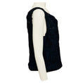 Load image into Gallery viewer, Carolina Herrera Dark Navy Embroidered Top

