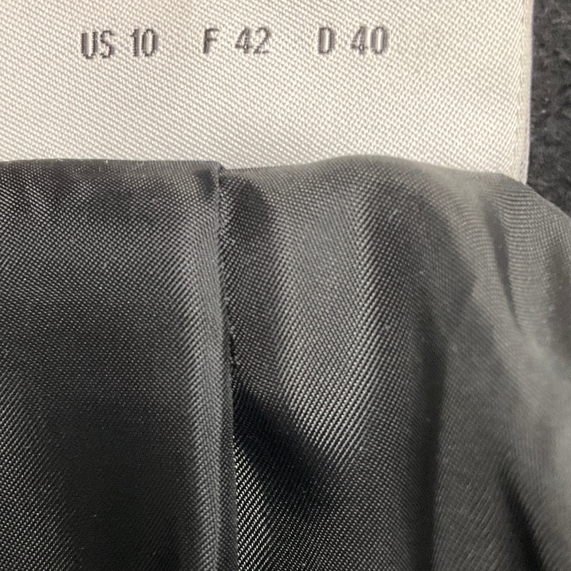 Akris Punto Black Flared Mid Length Wool Coat with Belt