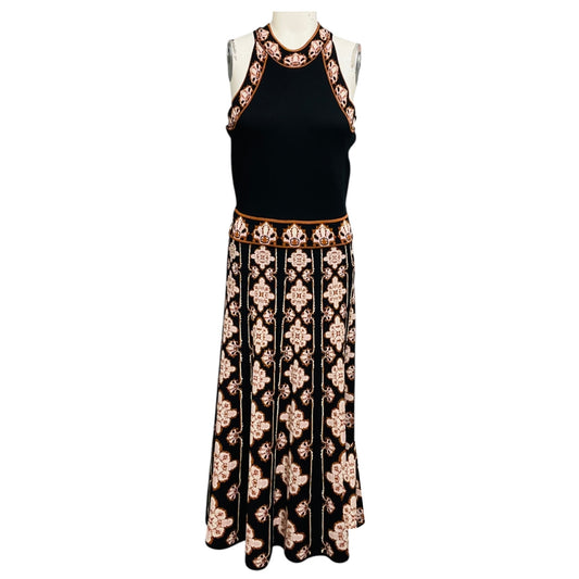Cara Cara Vintage Scarf Black Sandrinna Dress
