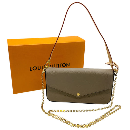 Louis Vuitton Beige Monogram Emprient Pochette Felicie
