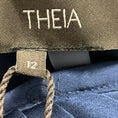 Load image into Gallery viewer, Theia Navy Anabella Textured Tulle Gown

