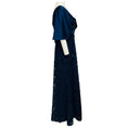 Load image into Gallery viewer, Theia Navy Anabella Textured Tulle Gown
