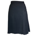 Load image into Gallery viewer, Akris Black Perforated Wool Skirt
