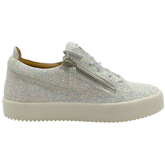 Giuseppe Zanotti Milk Glitter Low Top Sneakers