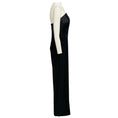 Load image into Gallery viewer, St. John Black Sequined Strapless Crepe Jumpsuit
