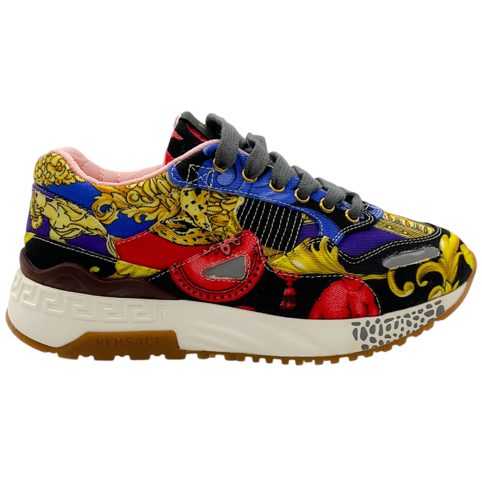 Versace Multi Baroque Print Achilles Sneakers