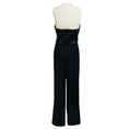 Load image into Gallery viewer, St. John Black Sequined Strapless Crepe Jumpsuit
